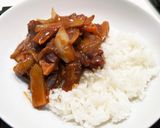 カレー的な具材で作るハッシュドビーフ作り方13写真
