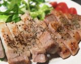 トンカツ用豚ロースを低温調理で作り方5写真