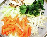 簡単☆野菜たっぷり包まないワンタンスープ作り方2写真