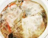 簡単☆野菜たっぷり包まないワンタンスープ作り方10写真