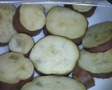 さつまいもチーズのせ焼き作り方2写真