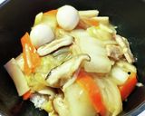 簡単☆野菜たっぷり包まないワンタンスープ作り方12写真
