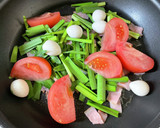 トマトとうずらの卵の中華風炒め作り方3写真