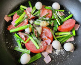 トマトとうずらの卵の中華風炒め作り方4写真