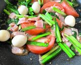 トマトとうずらの卵の中華風炒め作り方5写真