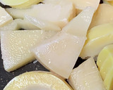 時短簡単！筍ともやしと青梗菜の豆板醤炒め作り方1写真