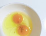 シチューをアレンジした半熟オムライス作り方4写真