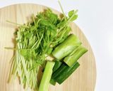 栄養満点!豆苗とツナの梅サラダ作り方1写真