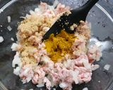 レンジで簡単！ポーク煮込みハンバーグ作り方1写真