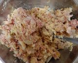 水煮大豆牛豚合挽メンチカツ作り方4写真