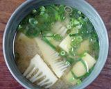 たけのこの味噌汁作り方4写真
