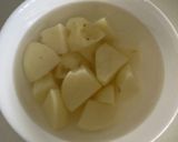 厚揚げ・豚ひき肉・じゃがいも・甘辛煮物作り方2写真