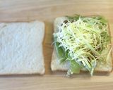 フライドチキンでサンドイッチ作り方6写真