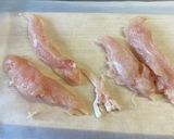 ササミとチーズのライスペーパー揚げ作り方2写真