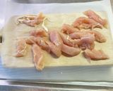 鶏ササミでお値打ちピリ辛✨鶏天作り方2写真