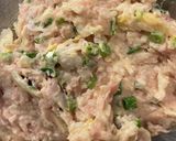 鶏つくね シャキシャキ焼作り方2写真