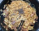 ☆春キャベツ豚肉、塩昆布の和風パスタ☆作り方5写真