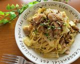 ☆春キャベツ豚肉、塩昆布の和風パスタ☆作り方6写真