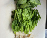 ほうれん草とのどぐろ竹輪の塩麹炒め作り方1写真