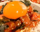 超簡単！特製ダレのサーモン丼作り方4写真