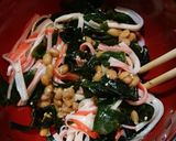 簡単！腸活♪納豆わかめカニカマの酢の物♪作り方2写真