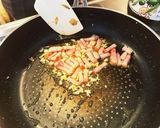 ワンパン♪ポルチーニ茸のクリームパスタ♪作り方3写真