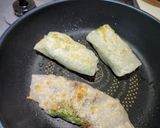 生春巻き焼き(具材2種類)作り方3写真