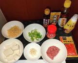 ☆簡単！本格的！四川風麻婆豆腐パスタ☆作り方1写真