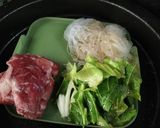 春雨炊きました!厨房ばあばぁ!作り方1写真