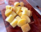 無水❤️野菜の旨味際立つ！鶏肉じゃがஐஃ作り方6写真
