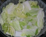 我が家の定番♪簡単蒸し豚白菜鍋♪作り方1写真