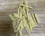 味噌汁 かぶと油揚げと長葱作り方3写真