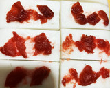 おつまみに　はんぺんの梅しそチーズ巻き作り方1写真