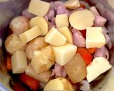 無水❤️野菜の旨味際立つ！鶏肉じゃがஐஃ作り方8写真