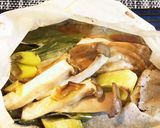 サーモンの包み焼き〜ポン酢とバター♪作り方7写真