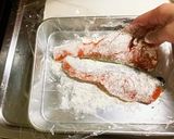 鮭のムニエル バター醤油をかけて作り方3写真