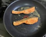 鮭のムニエル バター醤油をかけて作り方5写真