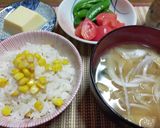 コーン缶でとうもろこし炊き込みご飯作り方6写真