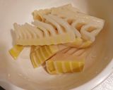 筍と高野豆腐煮～三つ葉添え作り方2写真