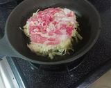 お好み焼き２孫達に伝授（牛肉切落し編）作り方6写真