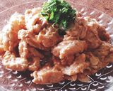 鶏胸肉梅タルタル★チキン作り方13写真