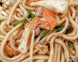 焼きうどんは醤油味！おかか～♪旨い作り方6写真