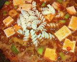 ☆簡単！本格的！四川風麻婆豆腐パスタ☆作り方12写真
