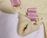 ミミがカルツォーネのピザ＊星形スターピザ作り方4写真