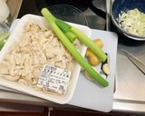 モツだけを使ったモツ煮（豆腐入り）作り方1写真