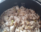 簡単★鶏肉と水煮タケノコの炊き込みご飯作り方6写真