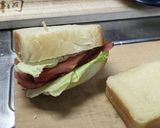 ミニ食パンのホットBLTサンド作り方11写真