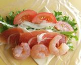 生ハムで作る☆生春巻き♪作り方2写真