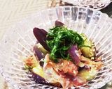 レンジで簡単☆ナスの梅あえ作り方5写真