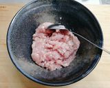 鶏団子の味噌スープ作り方1写真